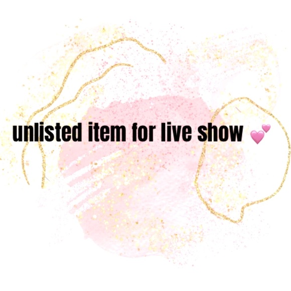 Denim - unlisted item for posh show